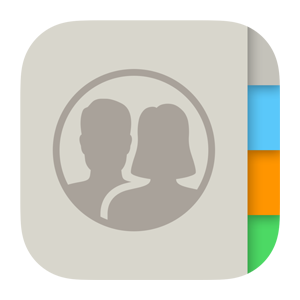 Apple contacts ios icon