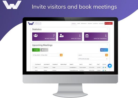 Bespoke Visitor Management System Features and Customisations